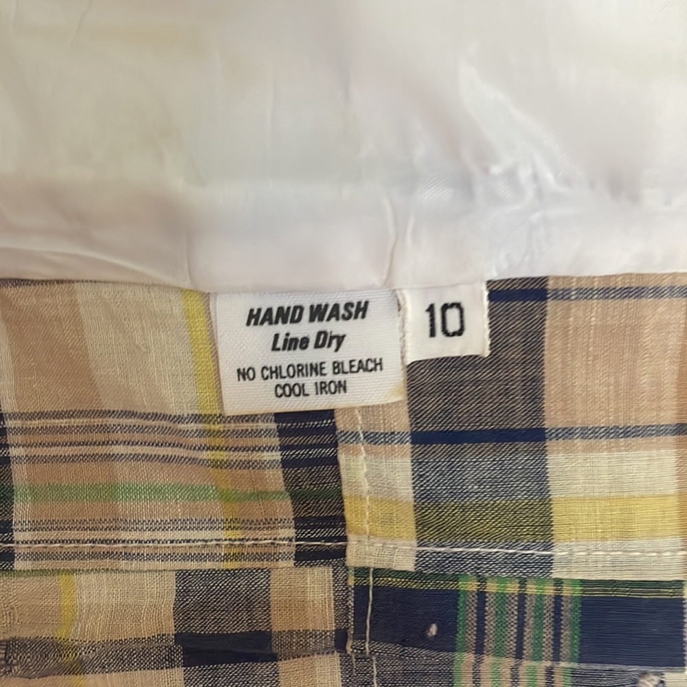 Women’s madras plaid blazer - Picture 4 of 6